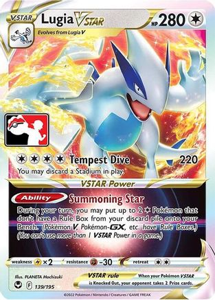 Lugia VSTAR 139  - Holofoil Prize Pack Series Cards - Ultra Rare Prize Pack Series Cards Pokemon Single  Squirtle Squad Card Shop.