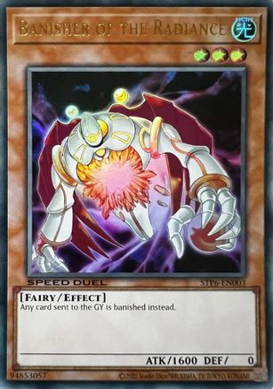 Banisher of the Radiance (STP6-EN003) - Speed Duel: Tournament Pack 6 Unlimited Speed Duel: Tournament Pack 6 Yugioh Single  Squirtle Squad Card Shop.