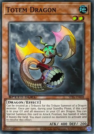 Totem Dragon (STP6-EN008) - Speed Duel: Tournament Pack 6 Unlimited Speed Duel: Tournament Pack 6 Yugioh Single  Squirtle Squad Card Shop.