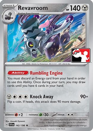 Revavroom 142  Prize Pack Series Cards - Rare Prize Pack Series Cards Pokemon Single  Squirtle Squad Card Shop.