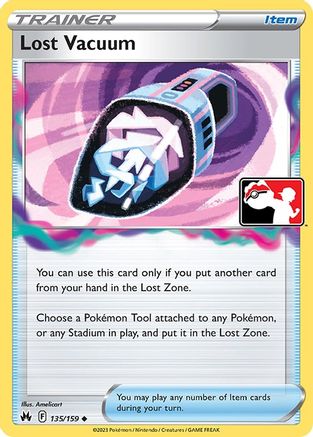 Lost Vacuum 135/159  Prize Pack Series Cards - Uncommon Prize Pack Series Cards Pokemon Single  Squirtle Squad Card Shop.