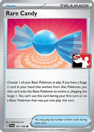 Rare Candy 191/198  - Holofoil Prize Pack Series Cards - Common Prize Pack Series Cards Pokemon Single  Squirtle Squad Card Shop.