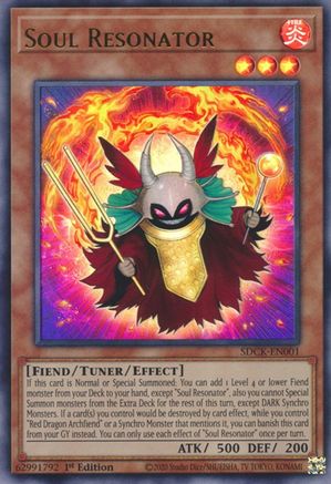 Soul Resonator (SDCK-EN001) - Structure Deck: The Crimson King 1st Edition Structure Deck: The Crimson King Yugioh Single  Squirtle Squad Card Shop.