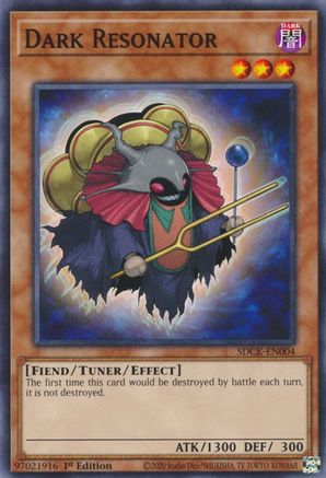 Dark Resonator (SDCK-EN004) - Structure Deck: The Crimson King 1st Edition Structure Deck: The Crimson King Yugioh Single  Squirtle Squad Card Shop.