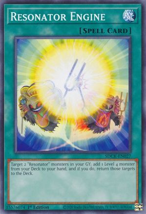 Resonator Engine (SDCK-EN027) - Structure Deck: The Crimson King 1st Edition Structure Deck: The Crimson King Yugioh Single  Squirtle Squad Card Shop.