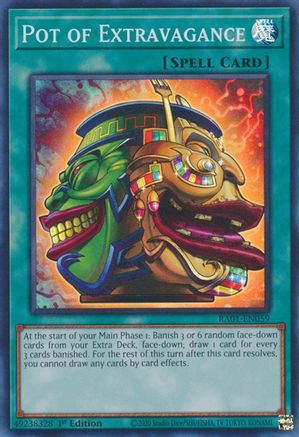 Pot of Extravagance (SDCK-EN031) - Structure Deck: The Crimson King 1st Edition Structure Deck: The Crimson King Yugioh Single  Squirtle Squad Card Shop.