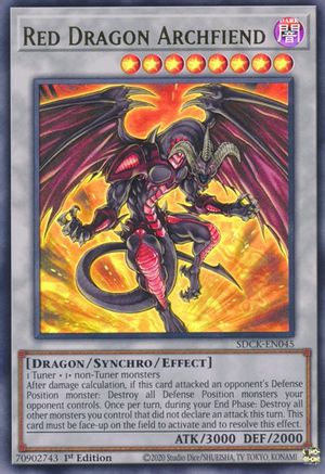 Red Dragon Archfiend (SDCK-EN045) - Structure Deck: The Crimson King 1st Edition Structure Deck: The Crimson King Yugioh Single  Squirtle Squad Card Shop.