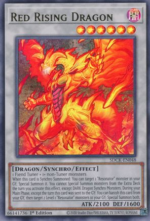 Red Rising Dragon (SDCK-EN048) - Structure Deck: The Crimson King 1st Edition Structure Deck: The Crimson King Yugioh Single  Squirtle Squad Card Shop.
