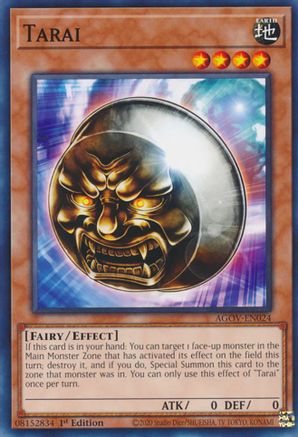 Tarai (AGOV-EN024) - Age of Overlord 1st Edition Age of Overlord Yugioh Single  Squirtle Squad Card Shop.