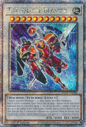 T.G. Glaive Blaster (Quarter Century Secret Rare) (AGOV-EN036) - Age of Overlord 1st Edition Age of Overlord Yugioh Single  Squirtle Squad Card Shop.