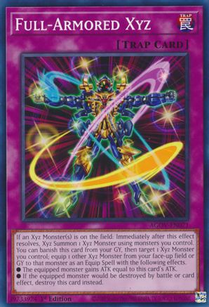 Full-Armored Xyz (AGOV-EN071) - Age of Overlord 1st Edition Age of Overlord Yugioh Single  Squirtle Squad Card Shop.
