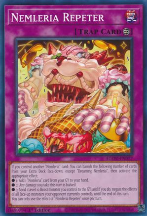 Nemleria Repeter (AGOV-EN077) - Age of Overlord 1st Edition Age of Overlord Yugioh Single  Squirtle Squad Card Shop.