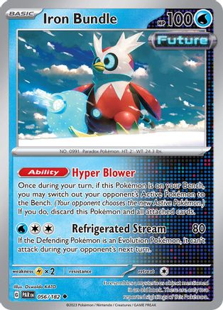 Iron Bundle 056  SV04 Paradox Rift - Uncommon SV04: Paradox Rift Pokemon Single  Squirtle Squad Card Shop.