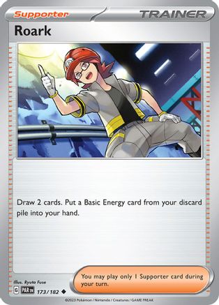 Roark 173  SV04 Paradox Rift - Uncommon SV04: Paradox Rift Pokemon Single  Squirtle Squad Card Shop.
