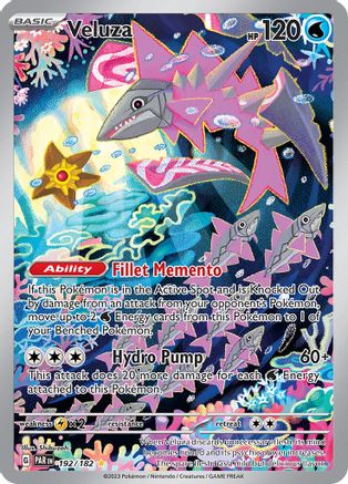 Veluza 192/182 Illustration Rare Holo – Paradox Rift – Pokémon Card