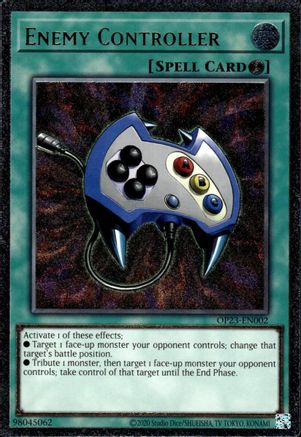 Enemy Controller (UTR) (OP23-EN002) - OTS Tournament Pack 23 Unlimited OTS Tournament Pack 23 Yugioh Single  Squirtle Squad Card Shop.