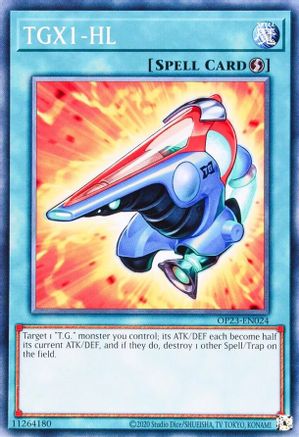 TGX1-HL (OP23-EN024) - OTS Tournament Pack 23 Unlimited OTS Tournament Pack 23 Yugioh Single  Squirtle Squad Card Shop.