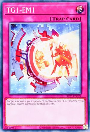 TG1-EM1 (OP23-EN027) - OTS Tournament Pack 23 Unlimited OTS Tournament Pack 23 Yugioh Single  Squirtle Squad Card Shop.