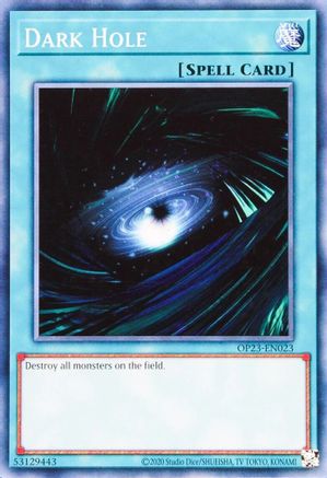 Dark Hole (OP23-EN023) - OTS Tournament Pack 23 Unlimited OTS Tournament Pack 23 Yugioh Single  Squirtle Squad Card Shop.