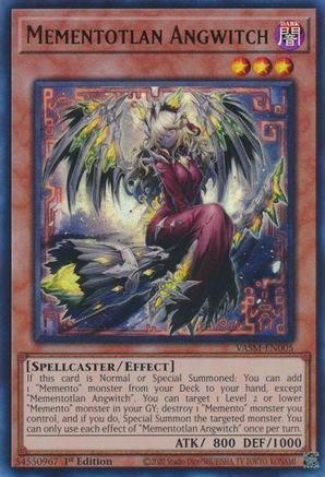 Mementotlan Angwitch (VASM-EN005) - Valiant Smashers 1st Edition Valiant Smashers Yugioh Single  Squirtle Squad Card Shop.