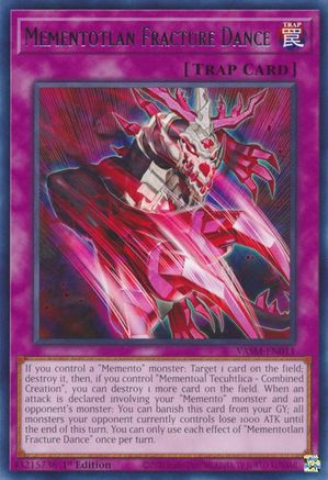 Mementotlan Fracture Dance (VASM-EN011) - Valiant Smashers 1st Edition Valiant Smashers Yugioh Single  Squirtle Squad Card Shop.
