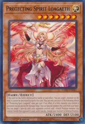 Protecting Spirit Loagaeth (VASM-EN041) - Valiant Smashers 1st Edition Valiant Smashers Yugioh Single  Squirtle Squad Card Shop.