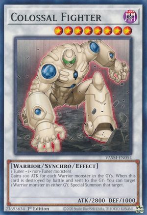 Colossal Fighter (VASM-EN054) - Valiant Smashers 1st Edition Valiant Smashers Yugioh Single  Squirtle Squad Card Shop.