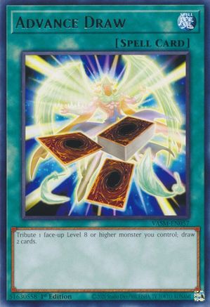 Advance Draw (VASM-EN057) - Valiant Smashers 1st Edition Valiant Smashers Yugioh Single  Squirtle Squad Card Shop.