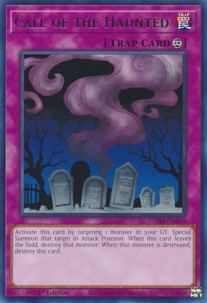 Call of the Haunted (VASM-EN059) - Valiant Smashers 1st Edition Valiant Smashers Yugioh Single  Squirtle Squad Card Shop.