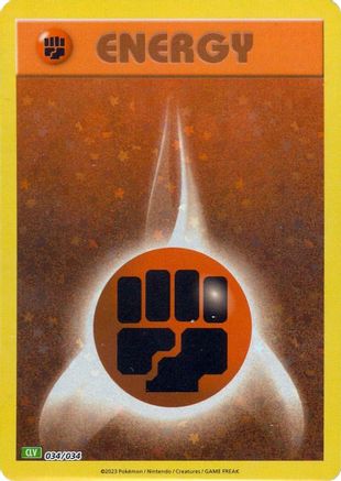 Basic Fighting Energy 032 (H) - Trading Card Game Classic - CC