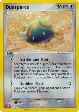 Dunsparce 015 (H) - Trading Card Game Classic - CC