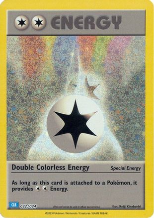 Double Colorless Energy (CLB) 032 (H) - Trading Card Game Classic - CC
