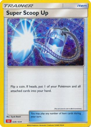 Super Scoop Up 028 (H) - Trading Card Game Classic - CC