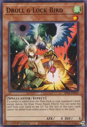 Droll & Lock Bird (SR14-EN023) - Structure Deck: Fire Kings Unlimited Structure Deck: Fire Kings Yugioh Single  Squirtle Squad Card Shop.