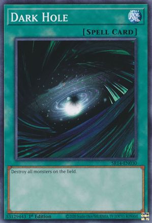 Dark Hole (SR14-EN030) - Structure Deck: Fire Kings 1st Edition Structure Deck: Fire Kings Yugioh Single  Squirtle Squad Card Shop.