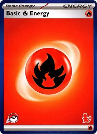 Basic Fire Energy (Blue Border)  My First Battle - Unconfirmed