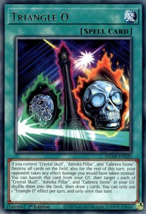 Triangle O (MZMI-EN020) - Maze of Millennia 1st Edition Maze of Millennia Yugioh Single  Squirtle Squad Card Shop.