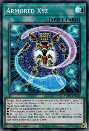 Armored Xyz (MZMI-EN025) - Maze of Millennia 1st Edition Maze of Millennia Yugioh Single  Squirtle Squad Card Shop.