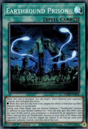 Earthbound Prison (MZMI-EN034) - Maze of Millennia 1st Edition Maze of Millennia Yugioh Single  Squirtle Squad Card Shop.