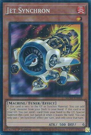 Jet Synchron (CR) (MZMI-EN044) - Maze of Millennia 1st Edition Maze of Millennia Yugioh Single  Squirtle Squad Card Shop.