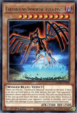 Earthbound Immortal Aslla Piscu (MZMI-EN048) - Maze of Millennia 1st Edition Maze of Millennia Yugioh Single  Squirtle Squad Card Shop.