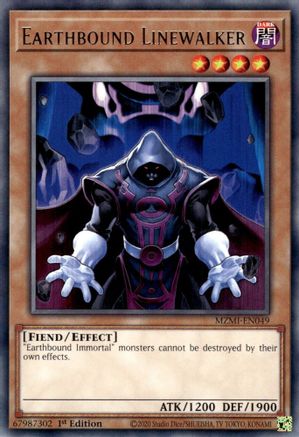 Earthbound Linewalker (MZMI-EN049) - Maze of Millennia 1st Edition Maze of Millennia Yugioh Single  Squirtle Squad Card Shop.