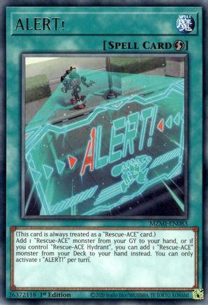 ALERT! (MZMI-EN083) - Maze of Millennia 1st Edition Maze of Millennia Yugioh Single  Squirtle Squad Card Shop.