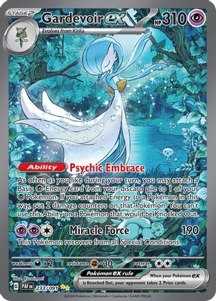 Gardevoir ex 233/091 - Holofoil SV Paldean Fates - Special Illustration Rare