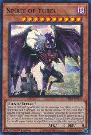 Spirit of Yubel (PHNI-EN001) - Phantom Nightmare 1st Edition Phantom Nightmare Yugioh Single  Squirtle Squad Card Shop.
