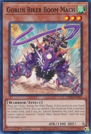 Goblin Biker Boom Mach (PHNI-EN010) - Phantom Nightmare 1st Edition Phantom Nightmare Yugioh Single  Squirtle Squad Card Shop.