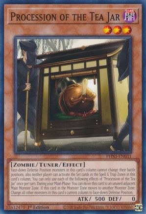Procession of the Tea Jar (PHNI-EN031) - Phantom Nightmare 1st Edition Phantom Nightmare Yugioh Single  Squirtle Squad Card Shop.