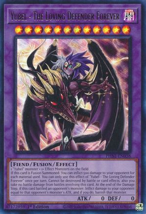 Yubel - The Loving Defender Forever (PHNI-EN038) - Phantom Nightmare 1st Edition Phantom Nightmare Yugioh Single  Squirtle Squad Card Shop.