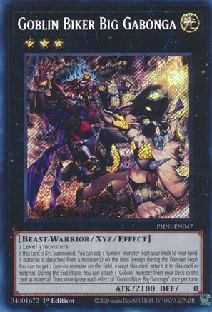 Goblin Biker Big Gabonga (PHNI-EN047) - Phantom Nightmare 1st Edition Phantom Nightmare Yugioh Single  Squirtle Squad Card Shop.