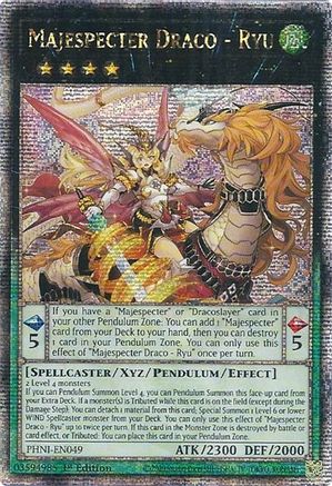 Majespecter Draco - Ryu (Quarter Century Secret Rare) (PHNI-EN049) - Phantom Nightmare 1st Edition Phantom Nightmare Yugioh Single  Squirtle Squad Card Shop.